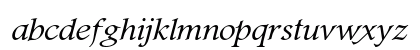 Footlight MT Std Light Italic Preview