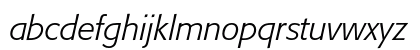 Formata Light Italic Preview