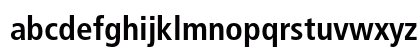 Frutiger LT Std 67 Bold Condensed Lowercase Preview