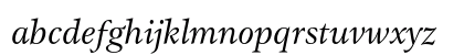 GammaEF BookItalic Preview