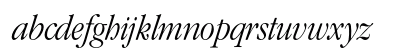Garamond ITC Condensed BQ Regular Lowercase Preview