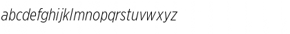 Gotham XNarrow Light Italic Font