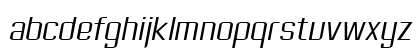Gasoline Sans BTN Lt Oblique Lowercase Preview