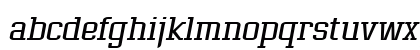 Gasoline Serif BTN Lt Oblique Lowercase Preview