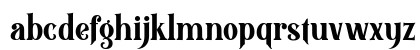 Black Quality Regular Lowercase Preview
