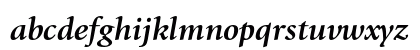 ITC Giovanni Std Bold Italic Preview