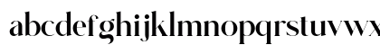 Glitten Regular Lowercase Preview