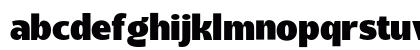 Gosent DEMO Black Regular Lowercase Preview