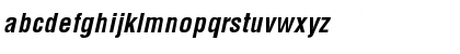 Helvetica LT Std Bold Condensed Oblique Font