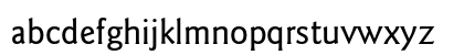 GoudySansEF Medium Lowercase Preview