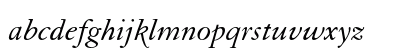Granjon Italic Old Style Figures Preview