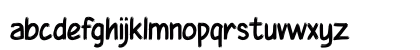 Grass Sun Regular Lowercase Preview