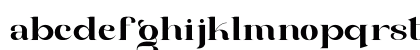 Grinda Regular Lowercase Preview