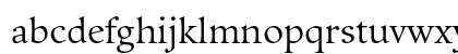 Guardi LT Std 55 Roman Lowercase Preview