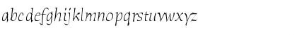 Humana Serif ITC Light Italic Font