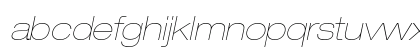 Helvetica Neue LT Pro 23 Ultra Light Extended Oblique Preview