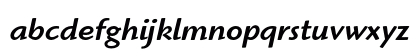 Highlander ITC Medium Italic Preview