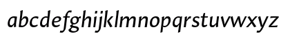 Hildegard LT Std Italic Preview