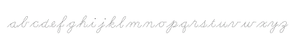 Learning Curve Dashed BV Regular Lowercase Preview