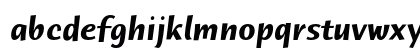 Humana Sans ITC Bold Italic Preview