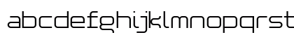 Blessed ExtraLight Lowercase Preview
