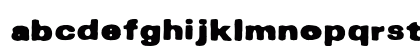 INKy black Lowercase Preview