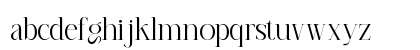 Interea Regular Lowercase Preview