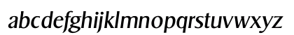 Isigvar Regular Lowercase Preview