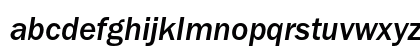 ITC Franklin Gothic Std Medium Italic Preview