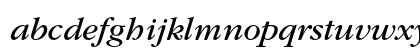 ITC Garamond Std Book Italic Lowercase Preview
