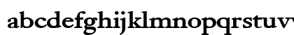 Bliss Wide Bold Lowercase Preview