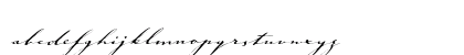 Johann Sparkling ITC Std Regular Lowercase Preview