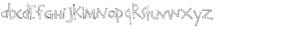 Calvin and Hobbes Outline Font
