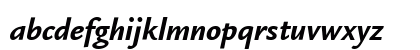 LegacySansITC BoldItalic Lowercase Preview
