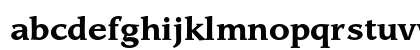 ITC Leawood Bold Lowercase Preview
