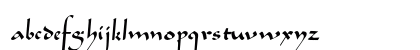 Legende Regular Lowercase Preview