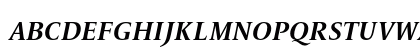 LeMondeLivre DemiItalic Small Caps Lowercase Preview