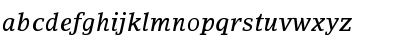 LinoLetter Medium Italic Font