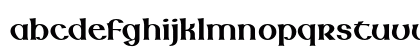 Lindisfarne Nova BT Regular Lowercase Preview