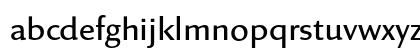 Linex Sans Std Light Lowercase Preview