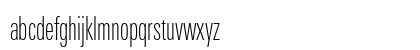 LinotypeUnivers CompThin Preview