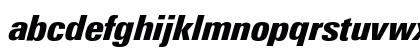LinotypeUnivers CondExtraBlackIt Preview