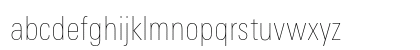 LinotypeUnivers CondUltraLight Preview