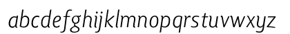 Lisboa Ligatures Light Italic Preview