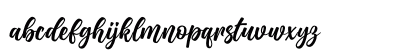 lovecraft Regular Lowercase Preview