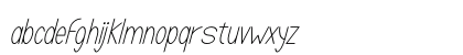 LOVI-Light Italic Lowercase Preview