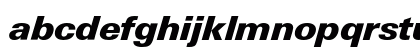 LTUnivers 831 BasicBlackIt Lowercase Preview