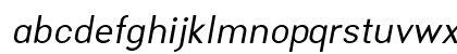 MalmoSans Regular Italic Preview