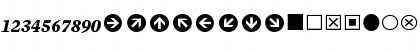 Mercury Numeric G4 Bold Italic Font