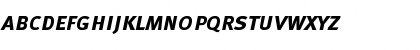 MetaBoldCapsC Italic Font